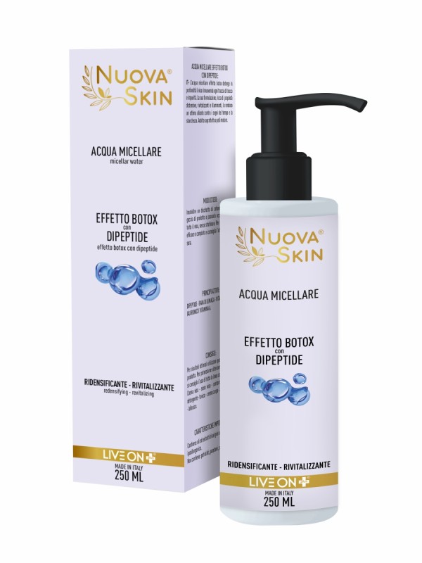 Nuova Skin su botoksu ir dipeptidu micelinis vanduo, 250 ml